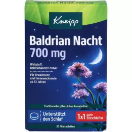 KNEIPP Valerian Night 700 mg Film-Coated Tablets, 30 Capsules