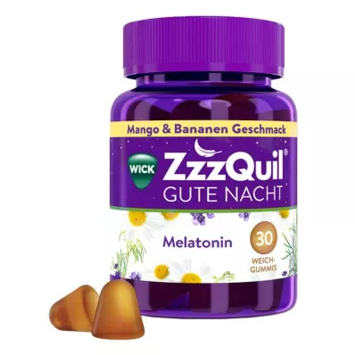 WICK ZzzQuil Good Night Mango & Banana, 30 pcs WICK ZzzQuil Good Night Mango & Banana, 30 pcs