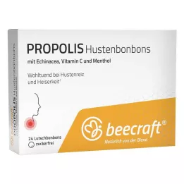 BEECRAFT Propolis cough sweets, 24 pcs