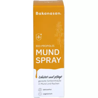 BAKANASAN Organic propolis mouth spray, 15 ml