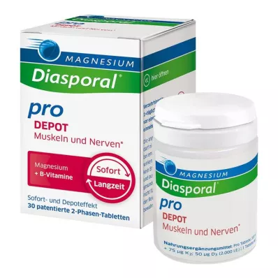 Magnesium Diasporal pro + B-Vit.DEPOT Musk.+ Nerve tab, 30 pcs