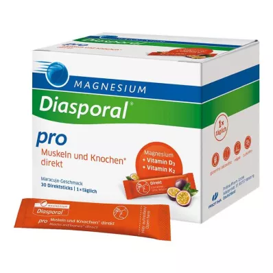 MAGNESIUM DIASPORAL per D3+K2 Muscles+Bones dir., 30 pcs