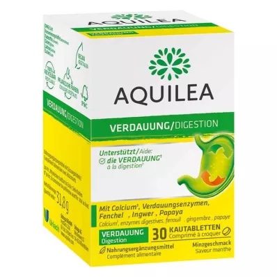 AQUILEA Digestion Chewable Tablets, 30 pcs