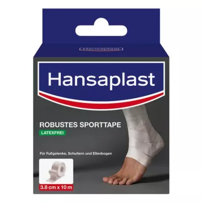 HANSAPLAST Robust sports tape 3.8 cm x 10 m white, 1 pc HANSAPLAST Robust sports tape 3.8 cm x 10 m white, 1 pc