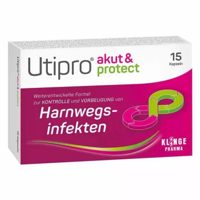 UTIPRO acute &amp; protect hard capsules, 15 pcs