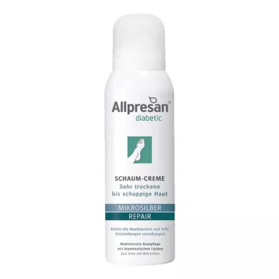 Allpresan diabetic microsilver + repair foam cream, 125 ml Allpresan diabetic microsilver + repair foam cream, 125 ml