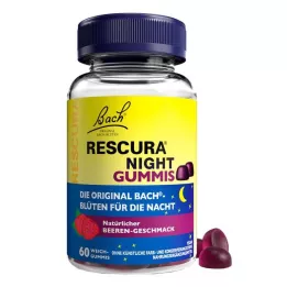BACHBLÜTEN Original Rescura Night Gummies Berry, 60 pcs