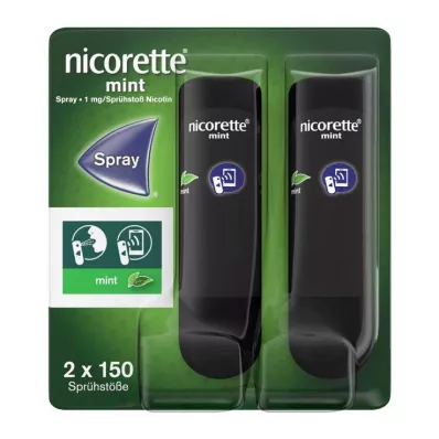 NICORETTE Mint Spray 1 mg/spray NFC, 2 pcs