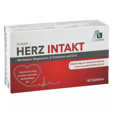 HERZ INTAKT with potassium+magnesium+B vitamins tbl, 120 pcs HERZ INTAKT with potassium+magnesium+B vitamins tbl, 120 pcs