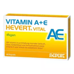VITAMIN A+E Hevert Vital Capsules, 60 Capsules