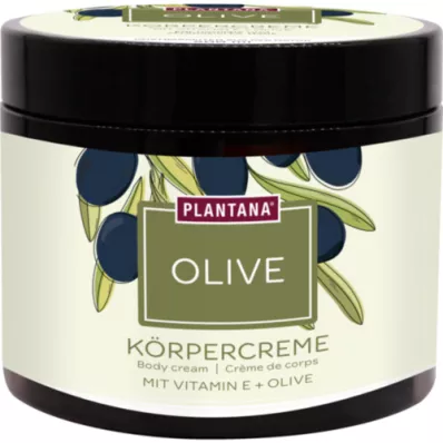 PLANTANA Olive Body Cream with Vitamin E, 500 ml