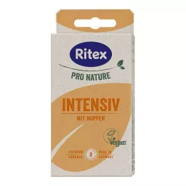 RITEX PRO NATURE INTENSIV vegan condoms, 8 pcs