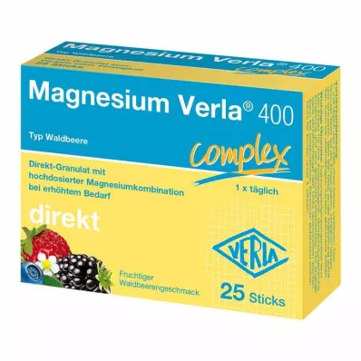MAGNESIUM VERLA 400 Wild Berry Direct Granules, 25 pcs MAGNESIUM VERLA 400 Wild Berry Direct Granules, 25 pcs
