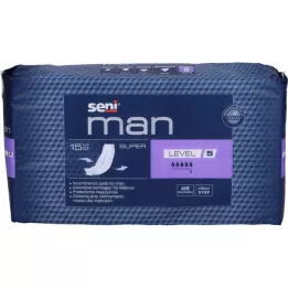 SENI Man incontinence pad super level 5, 15 pcs