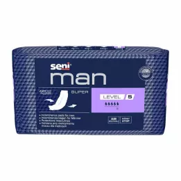 SENI Man incontinence pad super level 5, 15 pcs