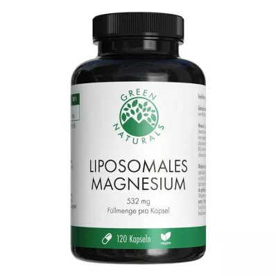 Green Naturals Magnesium Citrate Liposomal Vegetable Capsules, 120 pcs