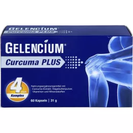 GELENCIUM Curcuma Plus High Dose with Vit.C Capsules, 60 Capsules