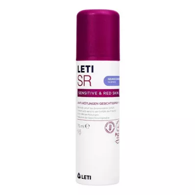 LETI SR Anti-redness face spray active, 75 ml