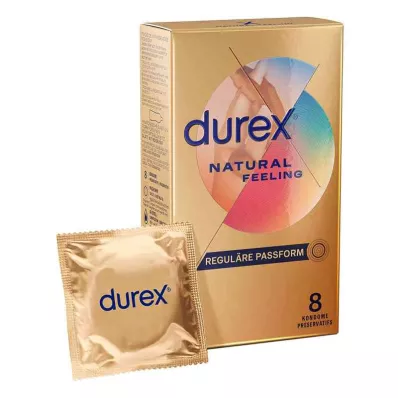 DUREX Natural Feeling condoms, 8 pcs DUREX Natural Feeling condoms, 8 pcs