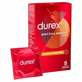 DUREX Sensitive XXL Condoms, 8 pcs