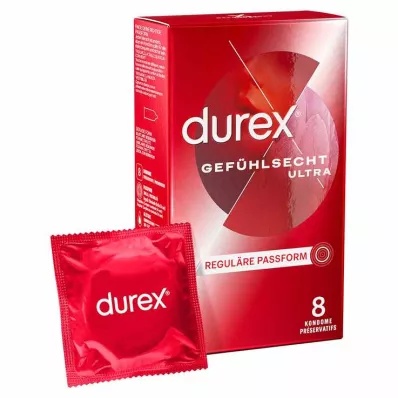 DUREX Sensitive ultra condoms, 8 pcs