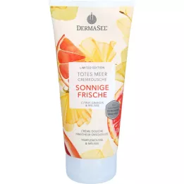 DERMASEL Dead Sea Cream Shower Sunny Freshness, 200 ml