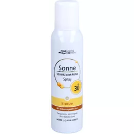 SONNE SCHUTZ &amp; Tanning spray bronze LSF 30, 150 ml