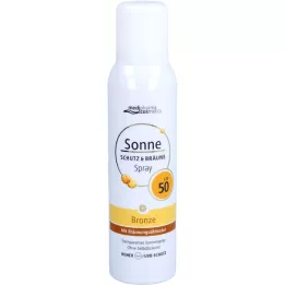 SONNE SCHUTZ &amp; Tanning spray bronze LSF 50, 150 ml