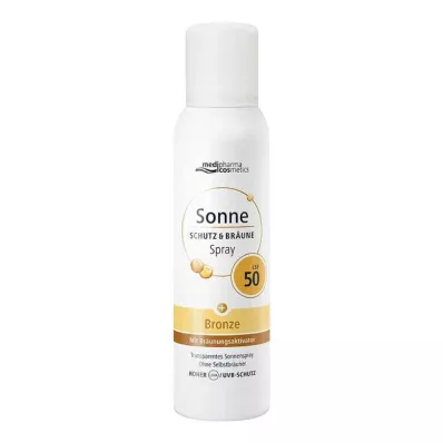 Sun protection & tan aerosol spray bronze LSF 50, 150 ml Sun protection & tan aerosol spray bronze LSF 50, 150 ml