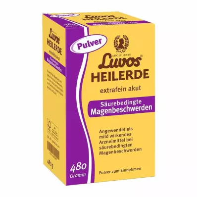 LUVOS Healing earth extra fine acute acid stomach, 480 g