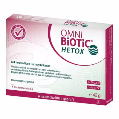 Omni Biotic Hetox powder sachet, 7X6 g