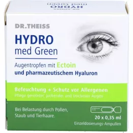 DR.THEISS Hydro med Green Eye Drop Amp, 20X0.35 ml
