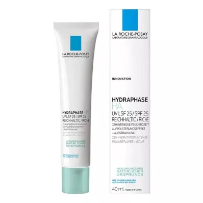 ROCHE-POSAY Hydraphase HA UV Cr.rich LSF 25, 40 ml ROCHE-POSAY Hydraphase HA UV Cr.rich LSF 25, 40 ml