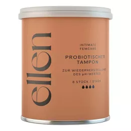 ELLEN probiotic tampon strong, 8 pcs