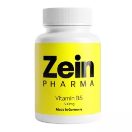 VITAMIN B5 PANTOTHENSÄURE 500 mg capsules, 120 pcs