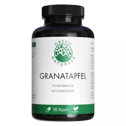 GREEN NATURALS Pomegranate+40% ellagic acid capsules, 180 pcs