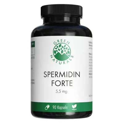 GREEN NATURALS Spermidine Forte 5.5 mg vegan capsules, 90 pcs