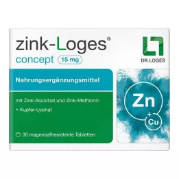 ZINK-LOGES concept 15 mg enteric-coated tablets, 30 pcs