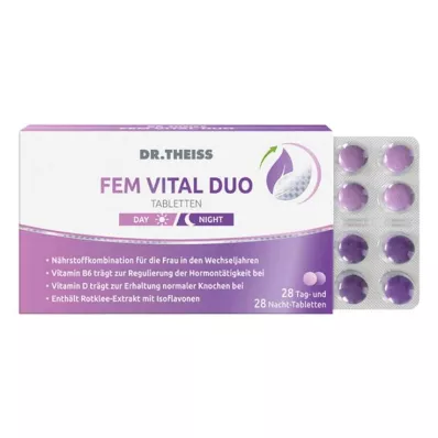 Dr.Theiss Fem Vital Duo tablets, 56 pcs Dr.Theiss Fem Vital Duo tablets, 56 pcs