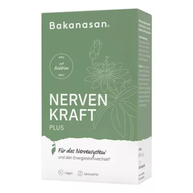 BAKANASAN Nerve Power Plus Capsules, 60 Capsules BAKANASAN Nerve Power Plus Capsules, 60 Capsules