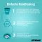 LISTERINE Cool Mint mild flavour mouthwash, 500 ml